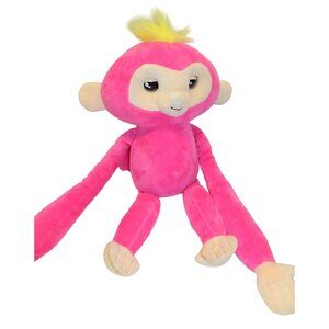 Fingerlings Plush Pink Monkey With V Hands & Feet See Video